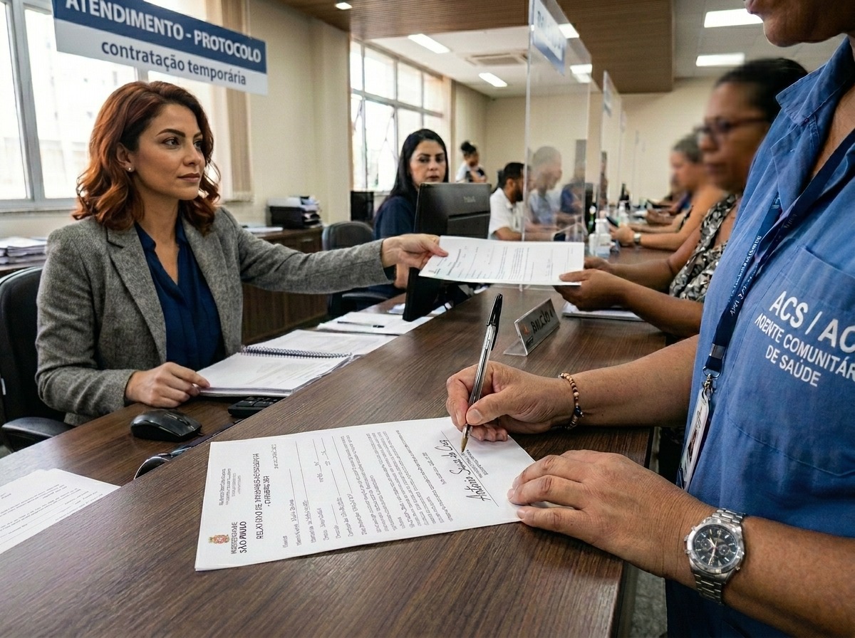 ACS assina edital de processo seletivo temporário na prefeitura