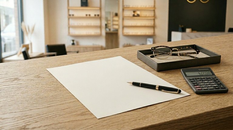 Atendimento em ótica — comissão de vendas e contratos trabalhistas